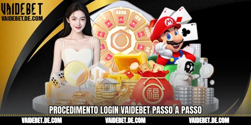 Procedimento Login Vaidebet passo a passo