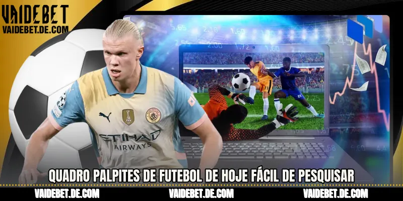 Quadro Palpites de Futebol de Hoje fácil de pesquisar